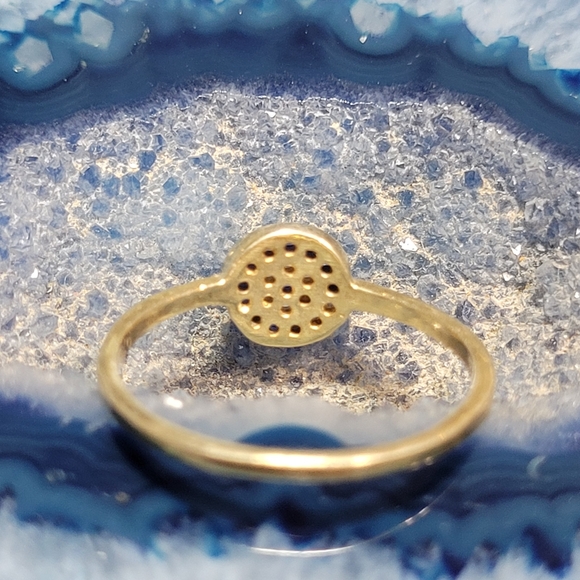 925 Gold Ring. - Picture 2 of 6